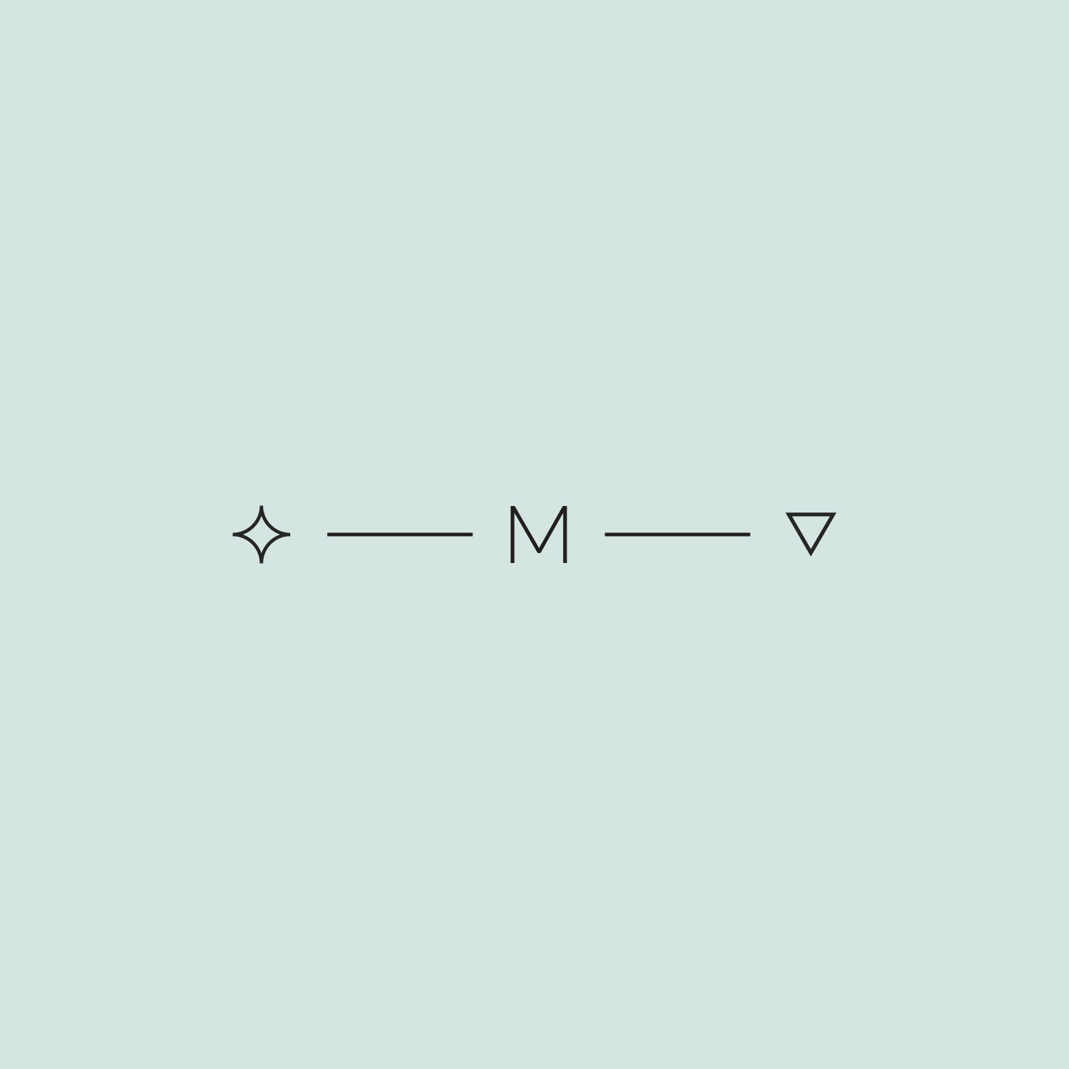 Minimalista logo submark design
