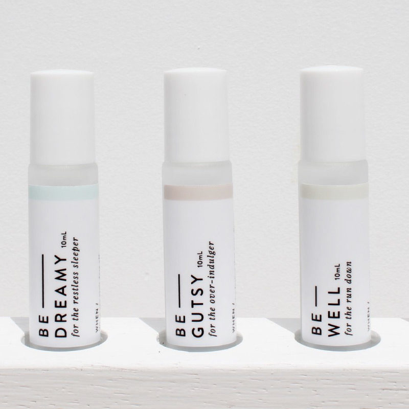 Essential oil rollerball bottles from The Conscious Playground